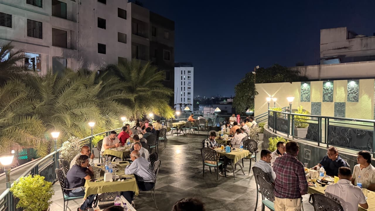 Rooftop Seating Area