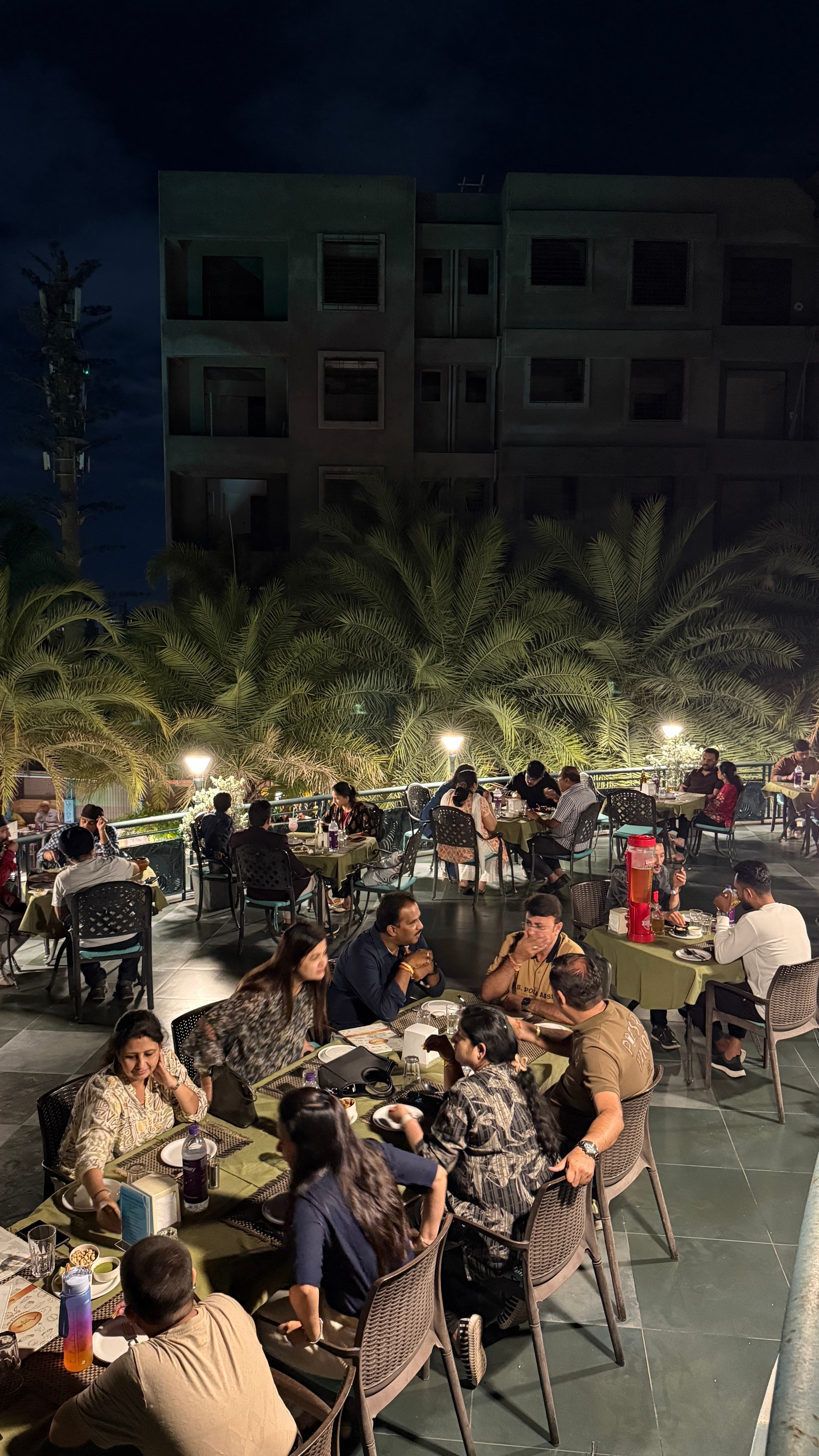 Rooftop Seating Area